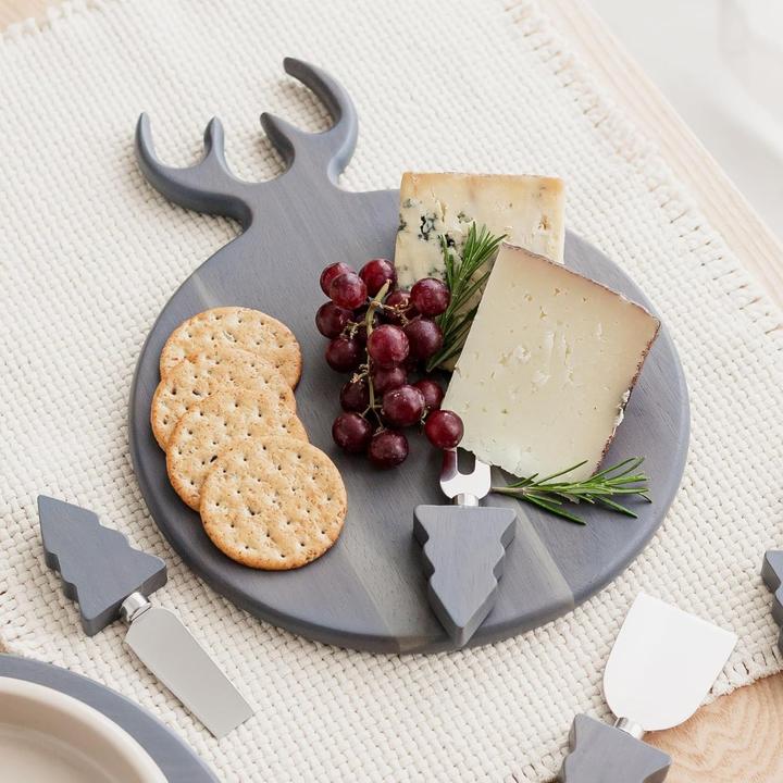 Produktbild Uberstar Servierbrett Hirsch grau