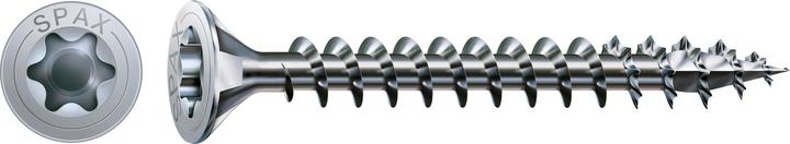 Spax Verzonken kop, T-Star Plus, volle draad 4,0 x 50 mm, 200 stuks (200 Schroeven per stuk)