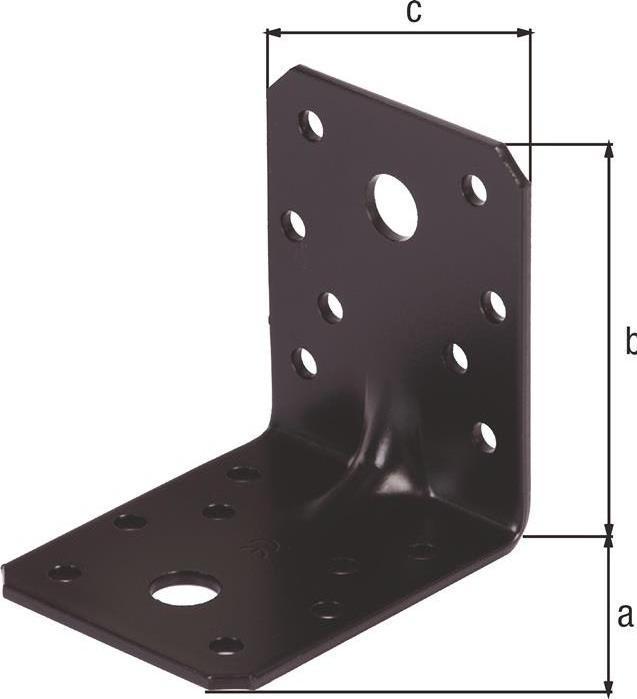 Produktbild GAH Schwerlast Winkelverbinder ETA-08/0165 70 x 70x55mm S.70 x 70 mm ETA-08/0165 (Winkelverbinder, 50 Stk.)