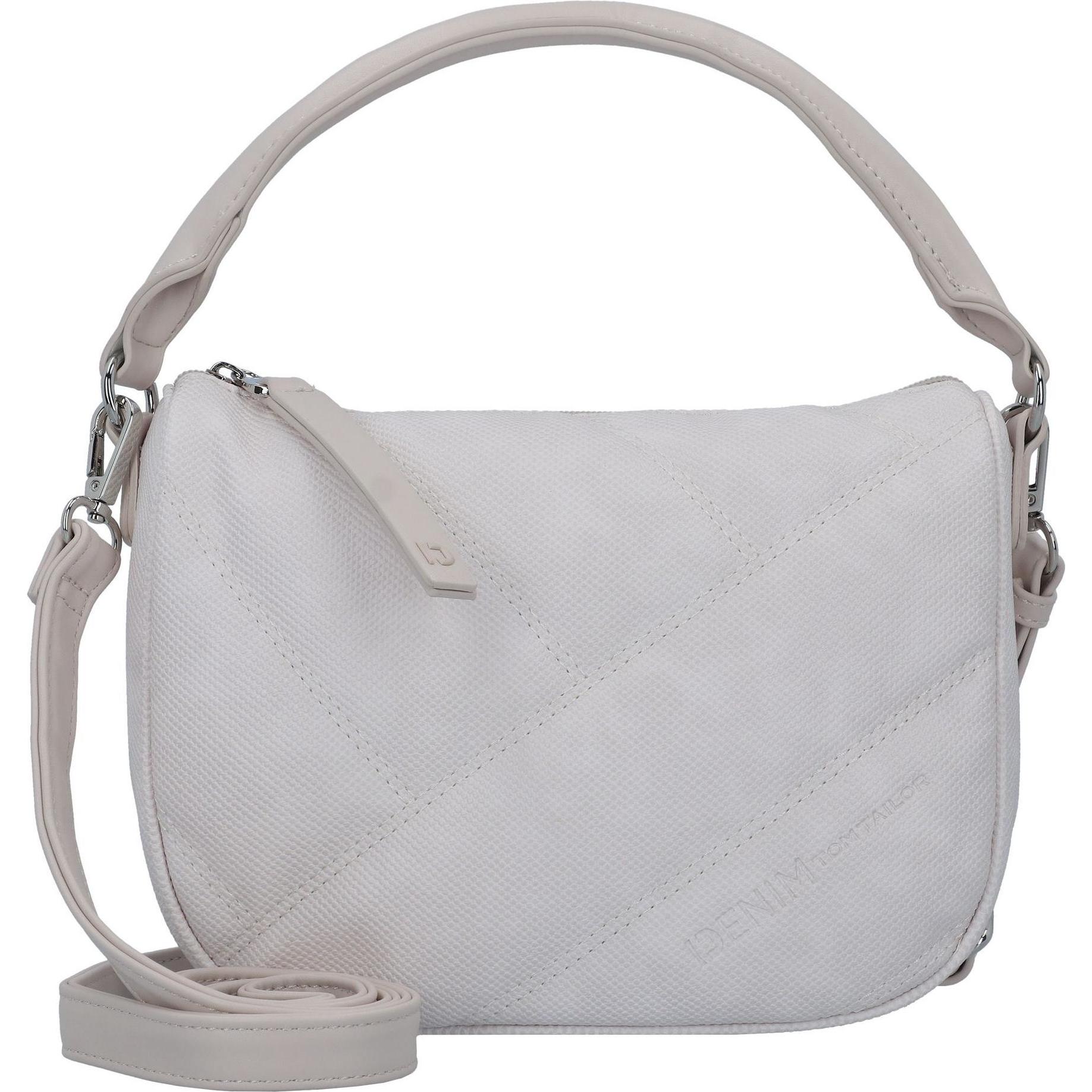 Tom Tailor, Handtasche, Kyra Schultertasche 25 cm, Weiss