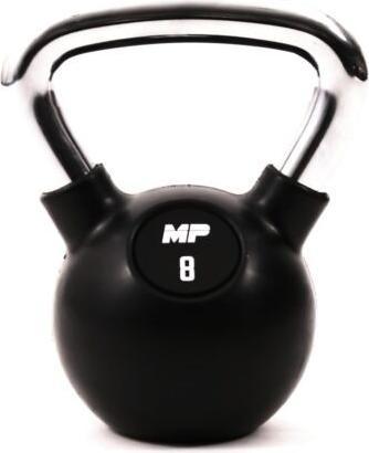 Actual product image Muscle Power Kettlebell Rubber Chrome