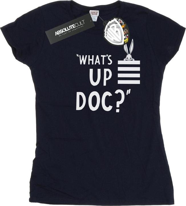 Image du produit Looney Tunes - T-shirt BUGS BUNNY WHAT'S UP DOC STRIPES - Femme (L)