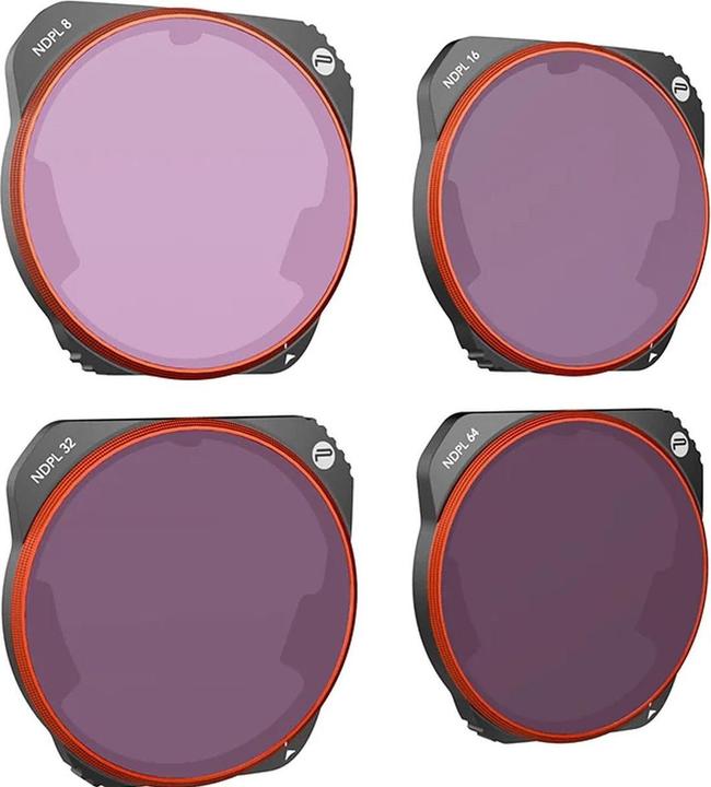 Actual product image Pgytech DJI Mavic 3 Pro Filter ND PL Setï¼NDPL 8 16 32 64) (Professional) (Drone filters, DJI Mavic 3 Pro)