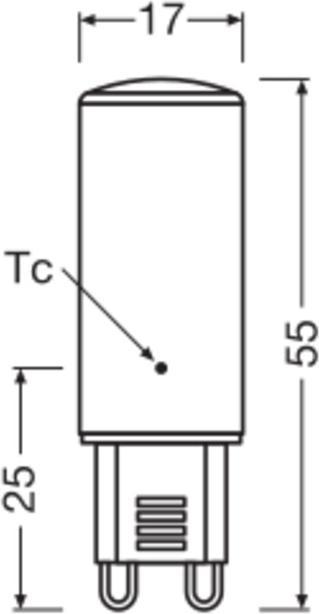 Immagine prodotto Osram Stella+ 3xd Pin (G9, 470 lm, 1x)