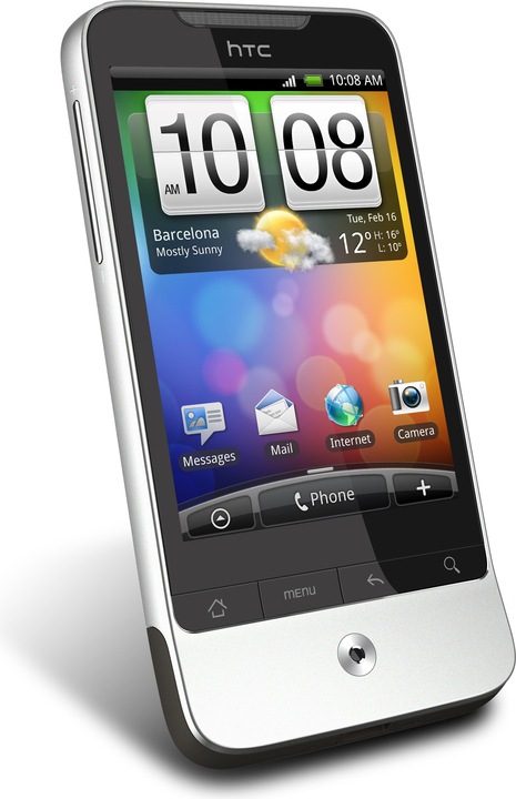 Actual product image HTC Legend - Aluminium - Multilingual (384 GB, 3.20", 5 Mpx, 3G)