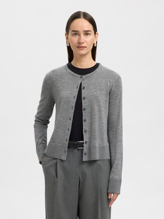 Image du produit Selected Femme Slfthea Ls Knit Merino Cardigan Noos (M)