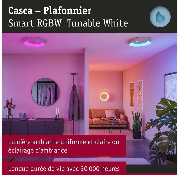 Actual product image Paulmann Deckenleuchte Casca Zigbee (2500 lm)
