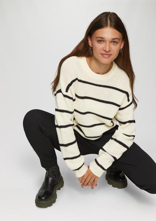 Image du produit S.Oliver Strickpullover Strickpullover mit Ringeln (L)