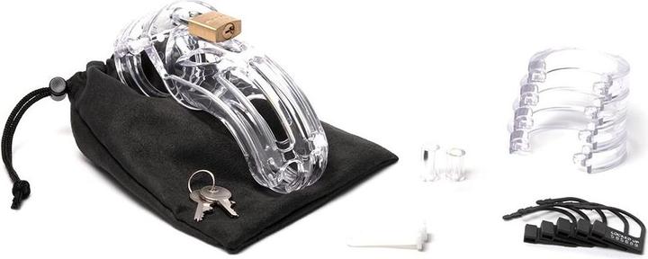Actual product image CB-X Transparent penis cage