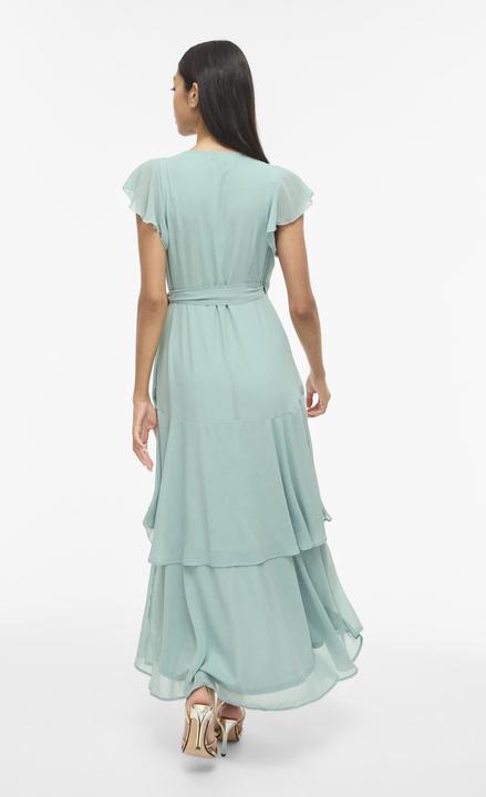 Image du produit Vila VIURA Maxi Kleid mit V-Ausschnitt (38)