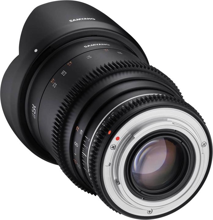 Image du produit Samyang MF 35mm T1,5 VDSLR MK2 Canon RF (Canon RF, Plein format, APS-C / DX, Micro Four Thirds)