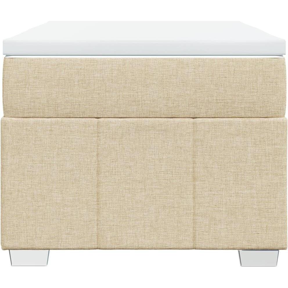 Thumbnail - VidaXL, Bett, Bo x springbett mit Matratze 100 x 200 cm Stoff (100 x 200 cm)