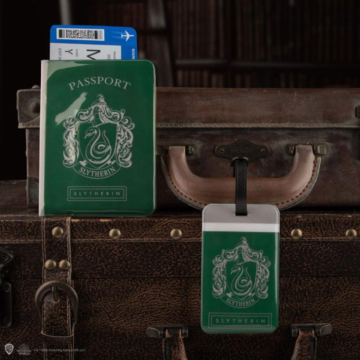Produktbild Cinereplicas Set of Passport cover and Tag - Slytherin - Harry Potter CR2512 (Tasche)