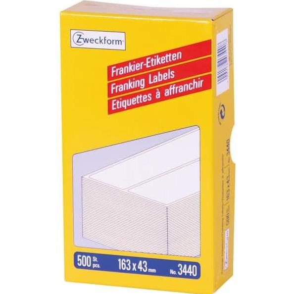 Avery, Etiketten, Frankier-Etiketten