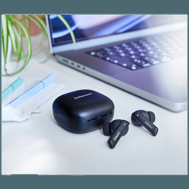 Image du produit Intenso Casque True Wireless Buds Pro T500AE noir (ANC, 9 h, Sans fil)