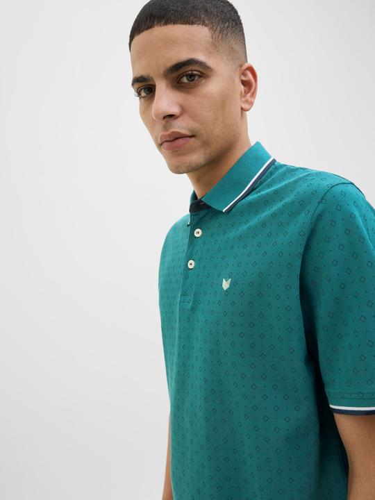 Image du produit Jack & Jones All Over Print Polokragen Poloshirt Poloshirt (S)