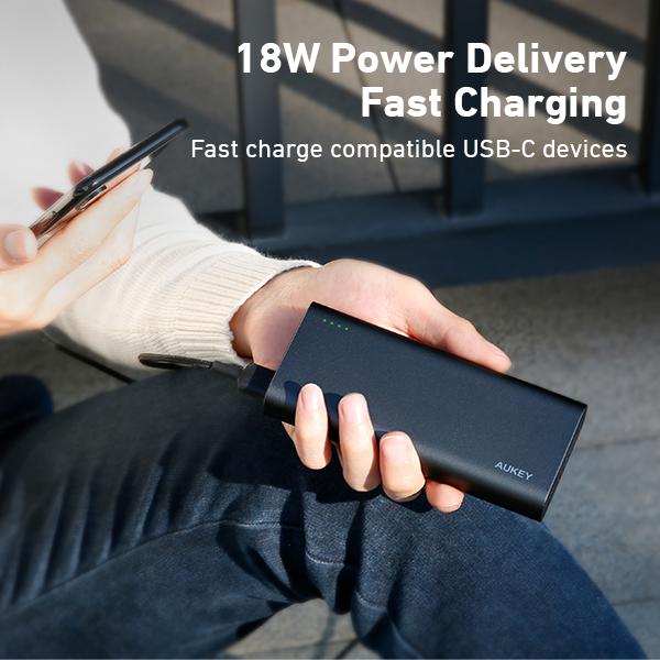Image du produit Aukey Powerbank PB-XD13 (20000 mAh, 18 W, 77 Wh)