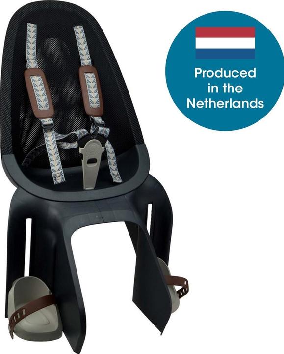 Cortina Lisbon Qibbel Air bicycle seat behind luggage carrier mounting- lisbon blue (Luggage carrier (rear))