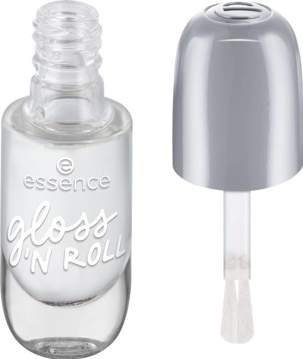 Actual product image essence gel nail colour (01 gloss 'N ROLL, Gel-Effect Nail Polish)