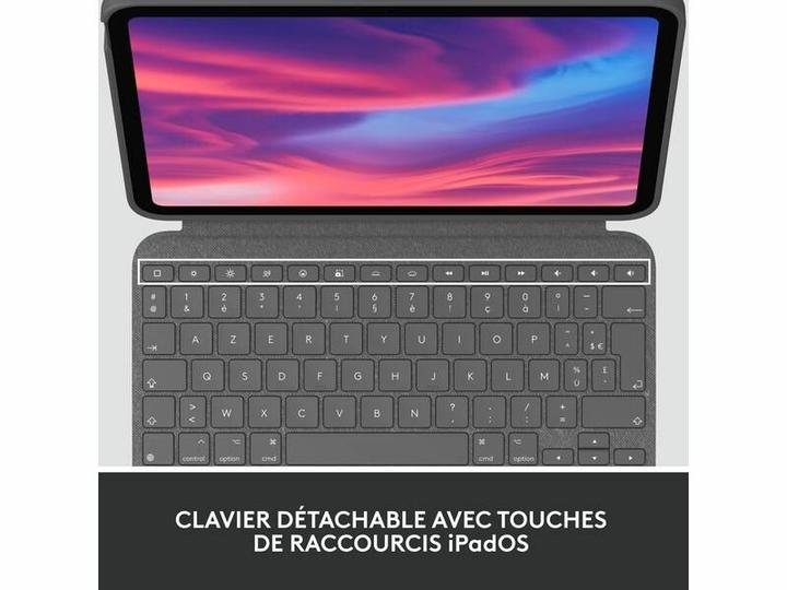 Image du produit Logitech Combo Touch Pour Ipad (10th Gen) (CH, Apple iPad 2022 (10e génération))