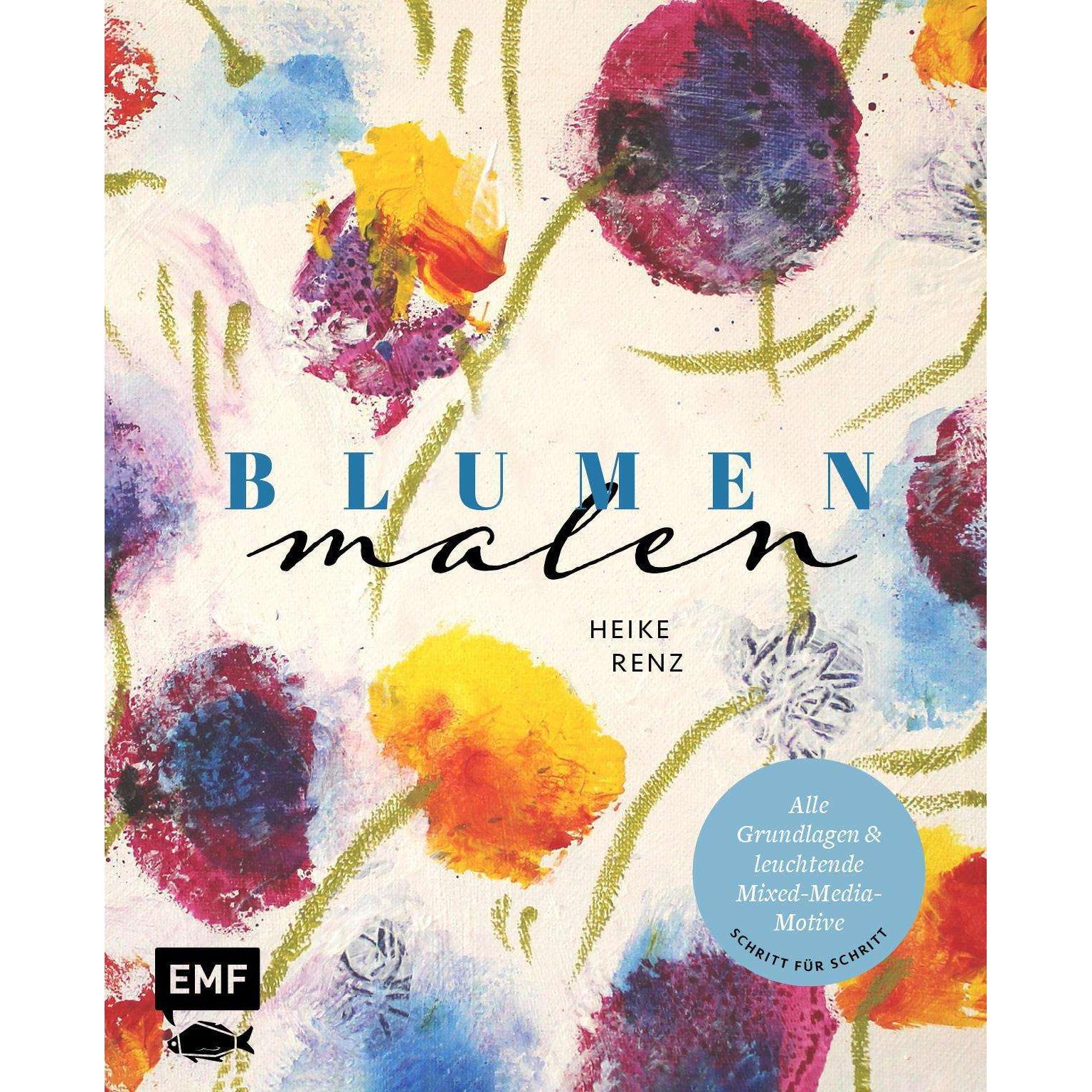 Renz:Blumen malen, Ratgeber von Heike Renz