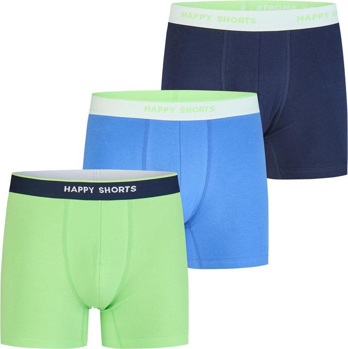 Blau, Navy, Neon Green