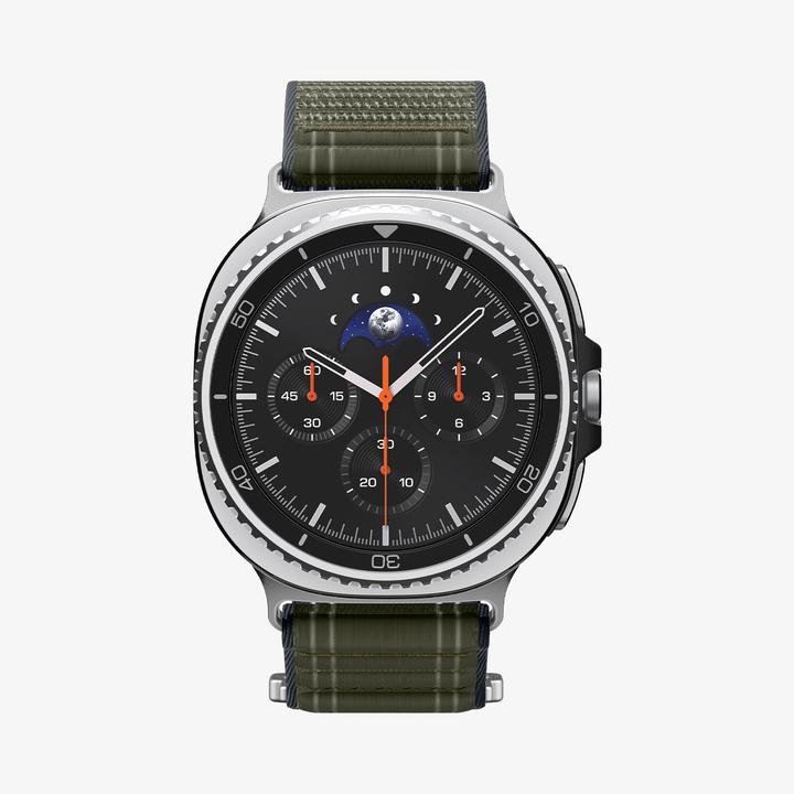 Produktbild Spigen - WBF0 - Samsung Galaxy Watch8 40mm/Watch8 44mm/Watch8 Classic - Green (20 mm, 22 mm, 46 mm, Fabric, Nylon)