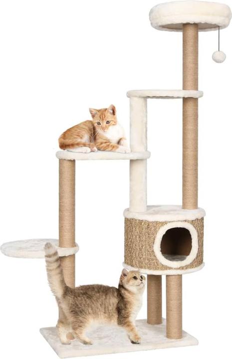 Actual product image vidaXL Kratzbaum (148 cm, Beige)