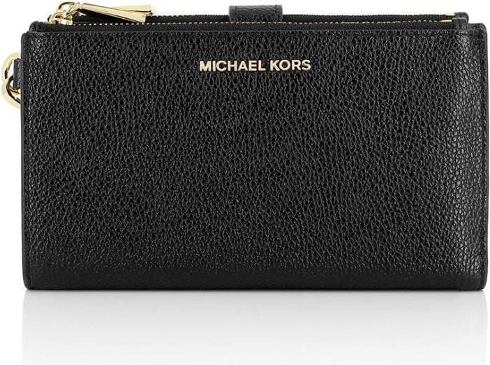 Produktbild Michael Kors Lederbrieftasche Adèle Wristlet - Schwarz