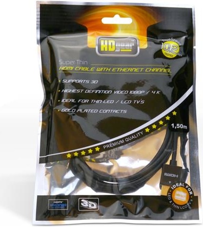 Produktbild HDgear HDMI (Typ A) — HDMI (Typ A) (1.50 m, HDMI)