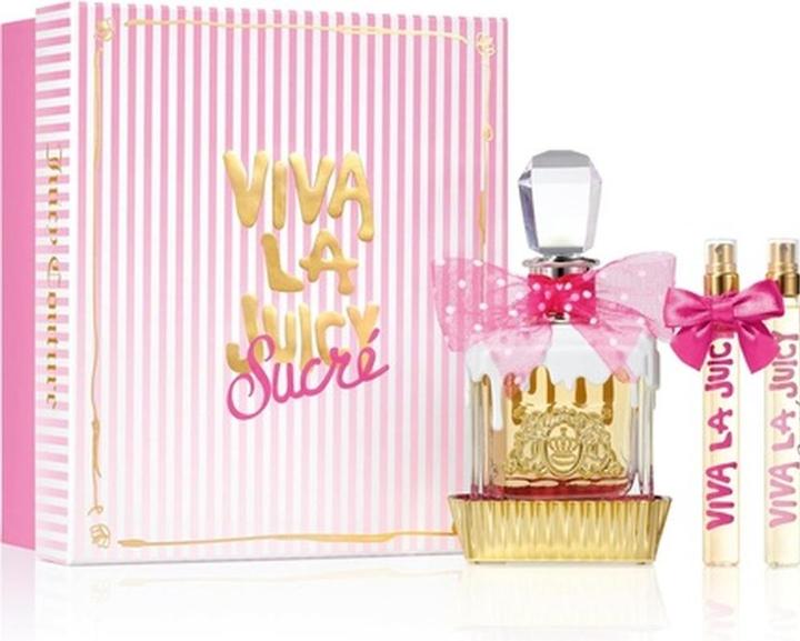 Image du produit Juicy Couture Viva La Juicy Sucre 100ml Eau De Parfum - 3 Piece Fragrance Gift (Coffret de parfum)
