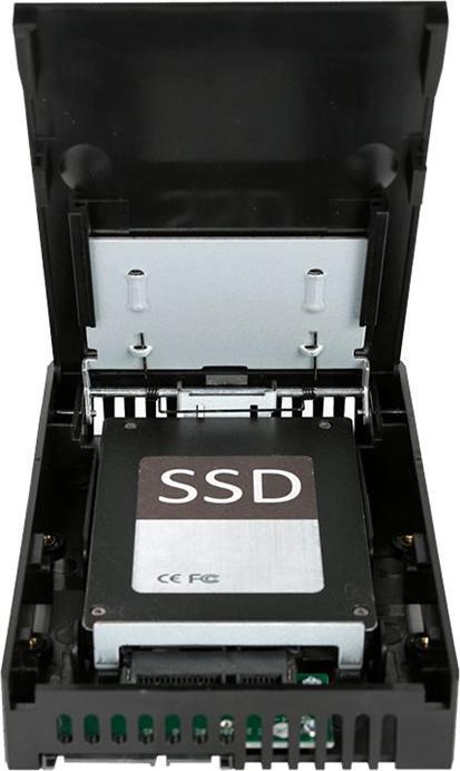 Immagine prodotto Icy Dock Convertitore HDD da 6,35 cm e 2,5 pollici Il convertitore HDD SATA trasforma un disco rigido da