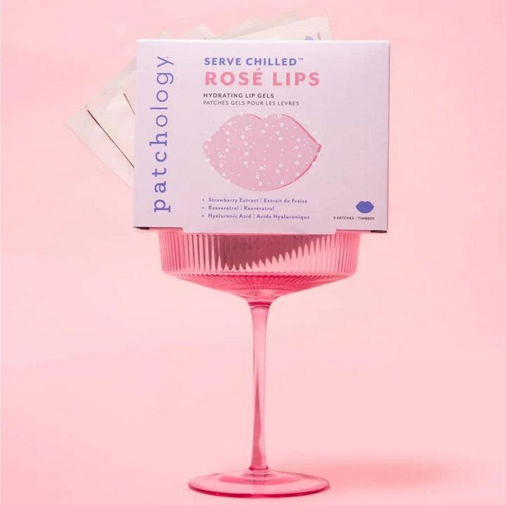 Actual product image Patchology Serve Chilled - Rosé Lip Gel - Box