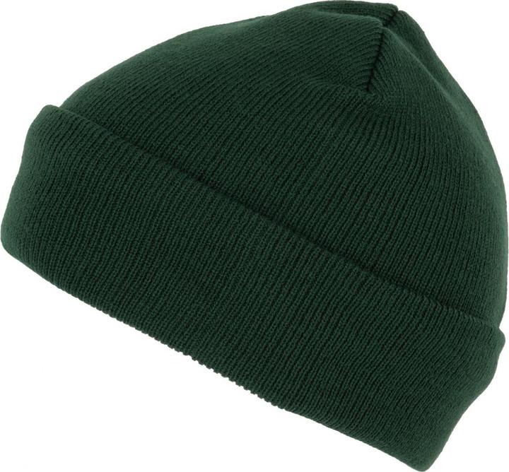Produktbild K-up Recycelte Mütze mit gestricktem Umschlag