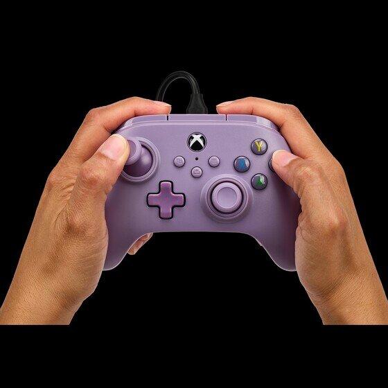 Actual product image PowerA Nano Enhanced Wired Controller for Xbox Series X|S - Lilac - Microsoft Xbox Series S (Xbox Series S, PC, Xbox Series X)