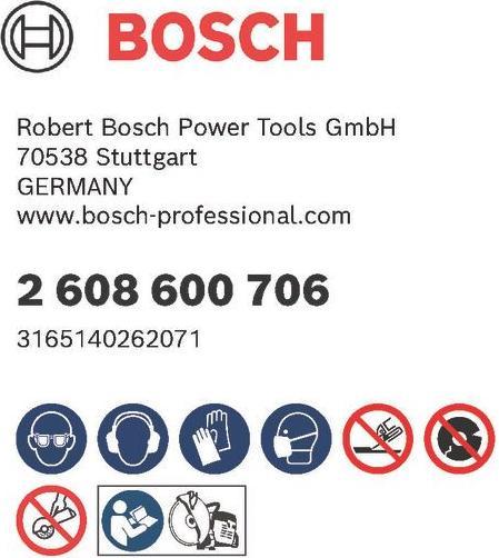 Produktbild Bosch Professional Zubehör PRO Metal Trennscheibe, 300 x 3,5 x 20 mm