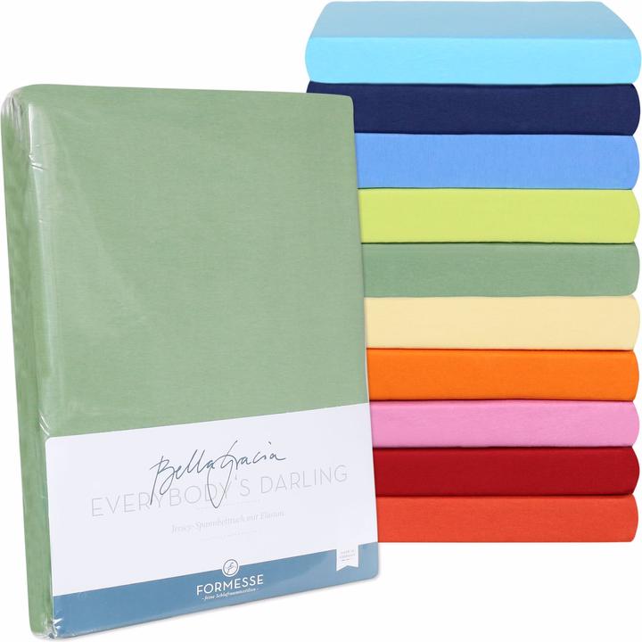 Produktbild Formesse Jersey Spannbetttuch Bella Gracia (100x200 cm, 90x200 cm)