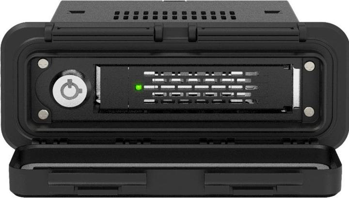 Icydock ICY DOCK Gehäuse 1x2,5" U.2/U.3 NVMe SSD,m. wasserabw. Frontblende