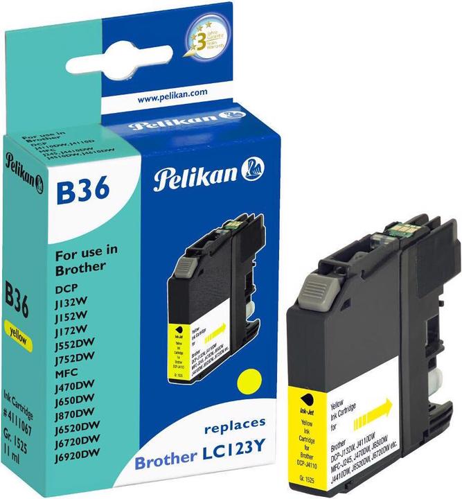 Actual product image Pelikan Lc-123y (Y)
