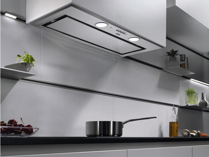 Image du produit AEG DGE5861HM Elément ventilé, Hob²Hood, 80 cm, inox ( EEK : A / échelle A+++ à E ), 942022567 (Hotte écran plat)