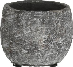 Actual product image Mica Flowerpot Thomas 1066679, ceramics, Ø 8 cm, grey (8 x 6.50 cm)