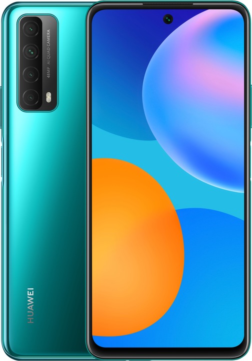 Huawei P smart 2021 (128 GB, Crush green, 6.67", Dual SIM, 48 Mpx, 4G)