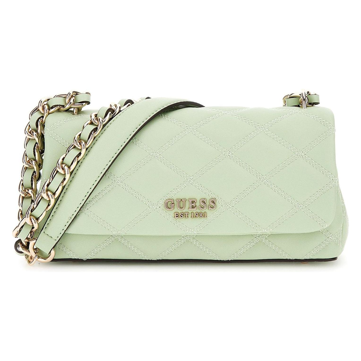 Guess, Damen, Handtasche, Tamsin Convertible Xbody Flap Bag, Grün