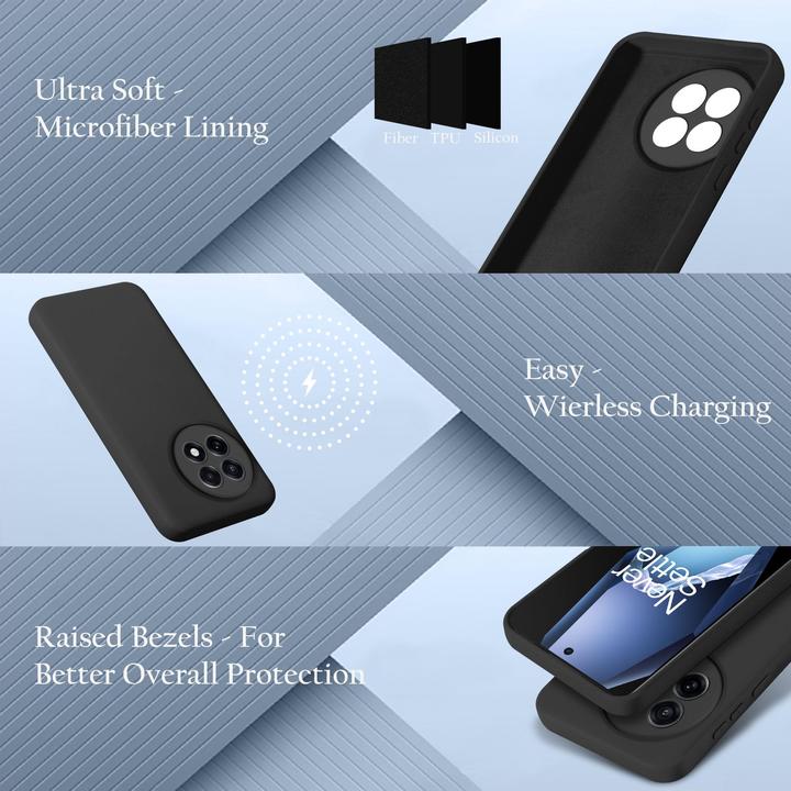 Immagine prodotto Cadorabo Custodia per OnePlus 13R TPU Liquid Silicone Case (OnePlus 13R)