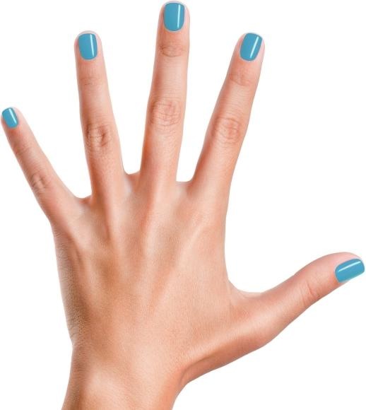 Actual product image Piggy Paint - non-toxic nail polish - Bubble Trouble