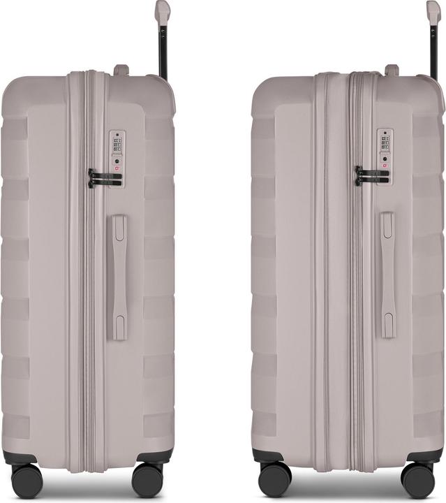 Image du produit D&N South Dakota 4 Rollen Trolley L 76 cm mit Dehnfalte (95 l)