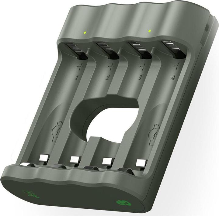 Produktbild GP Batteries Batterie-Ladegerät B441 ohne Batterien geeignet für 4 x Mignon AA oder Micro AAA (1 Stk., AAA, AA, Ladegerät ohne Akku)