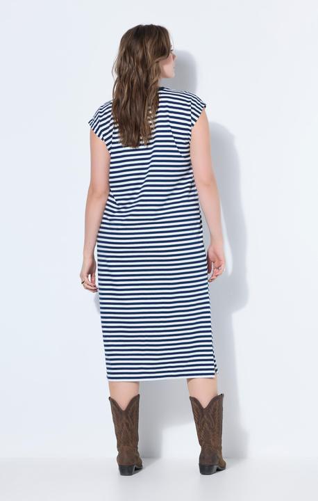 Image du produit Studio Untold Robe en jersey, oversized, rayures, col rond, sans manches (46, 48)