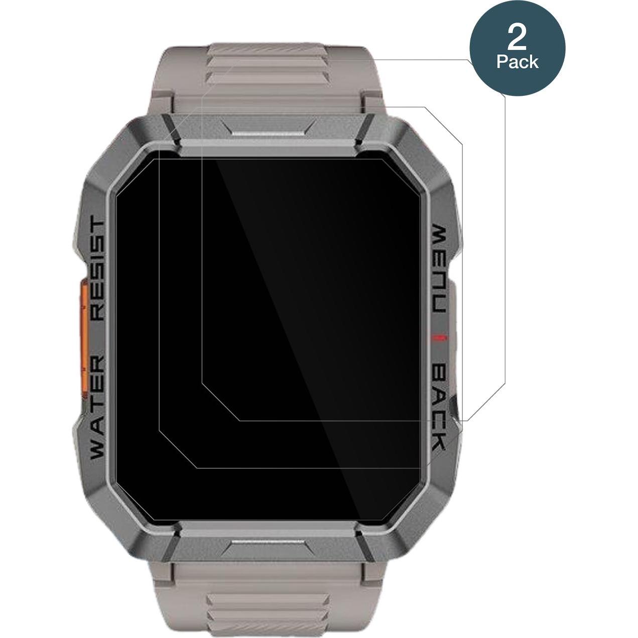 Thumbnail - Dipos Anti-Shock Displayschutz 9H, Smartwatch Schutzfolie, Transparent