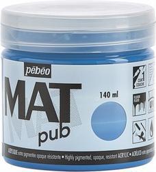 Produktbild Pebeo Acrylic Mat Pub (Cyan, 140 ml)